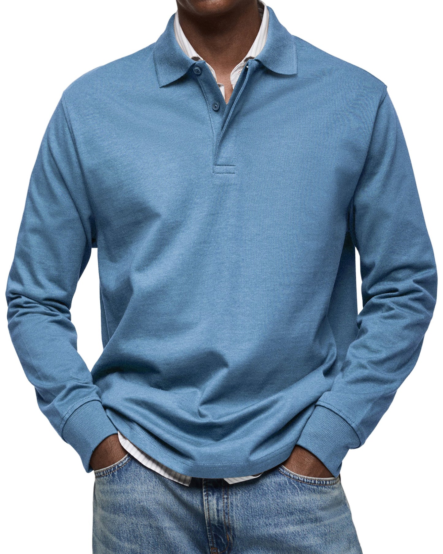 Alberto | Polo de manga larga lujoso