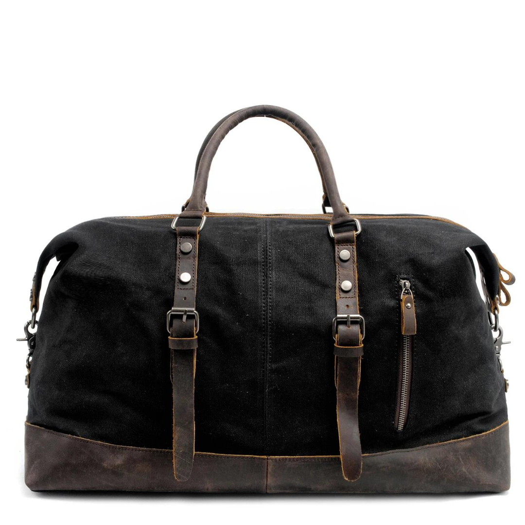 Bolso de Viaje Kingsley en Lona y Cuero