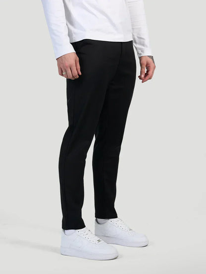 Astino Pantalones rectos - Negro