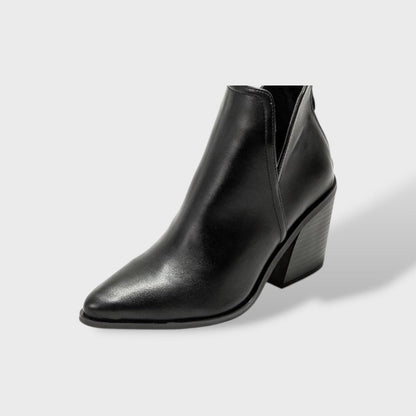 Botines Vaqueros Mujer con Tacón Alto